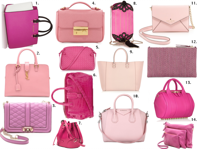 Pink Bags to Show Your Strength: Pink is the New Black