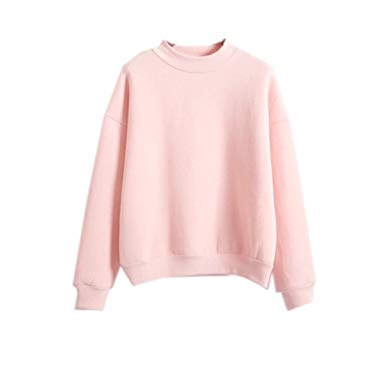 2017 Womens Cute Harajuku Pastel Peach Pink Hoodies Sweatshirts at