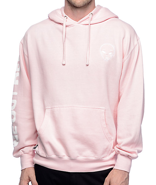 RIPNDIP Get Outer Here Light Pink Hoodie | Zumiez