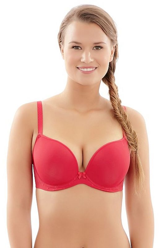 Cleo by Panache Koko Spirit Moulded Plunge Bra Rouge | Lumingerie