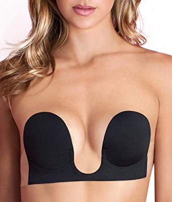 Fashion Forms Women's Backless Strapless U Plunge Bra at Amazon