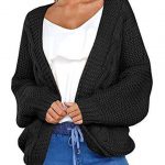 Casual Long Sleeve Knitted Plus Size Cardigans - PopJulia.com