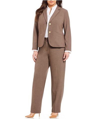 Women formals never ends: go for
plus  size suits