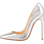 Amazon.com | MONICOCO Women's Pointed Toe Thin High Heels Patent