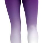 Ombre Purple to White Leggings