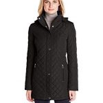 Calvin Klein Women's Classic Quilted Jacket with Side Tabs at Amazon