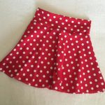 Minnie Mouse Skirt red and white polka dot twirl girls 6 9 12 | Etsy