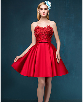 Cocktail Dress Red Cheap Party Dresses, Special Occasion Dress For