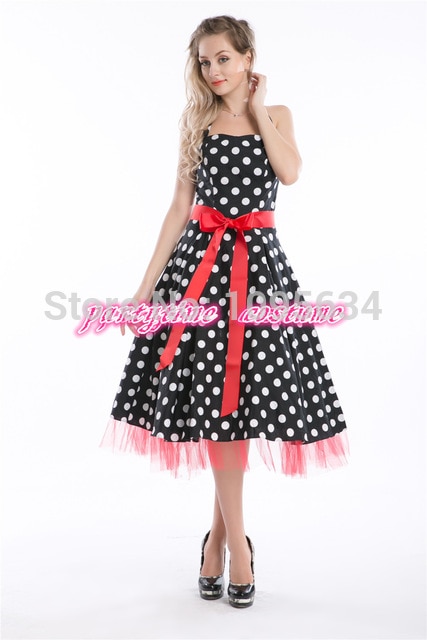 dropshipper plus size dress 50s style pin up dress retro clothes