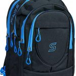 SARA 30 Liters Polyester Black School Bag: Amazon.in: Bags, Wallets
