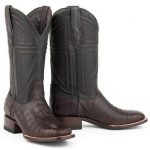 Stetson Kaycee Caiman Belly Boots Authentic Exotic Western Boots