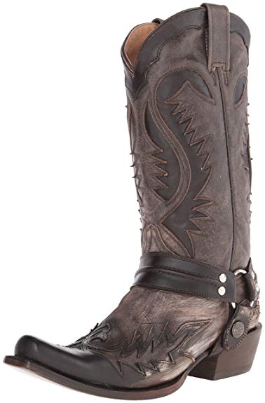 Amazon.com | Stetson Men's Snip Toe Harness W/ Bleach Boot | Western