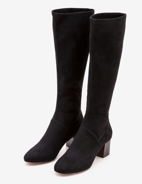 Round Toe Stretch Boots A0283 Boots at Boden