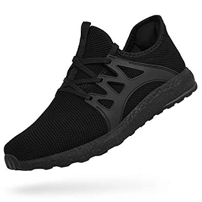 Amazon.com | Feetmat Men's Tennis Shoes Slip On Knit Walking Running