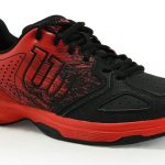 Wilson Kaos Comp Jr. Tennis Shoes Red/Black