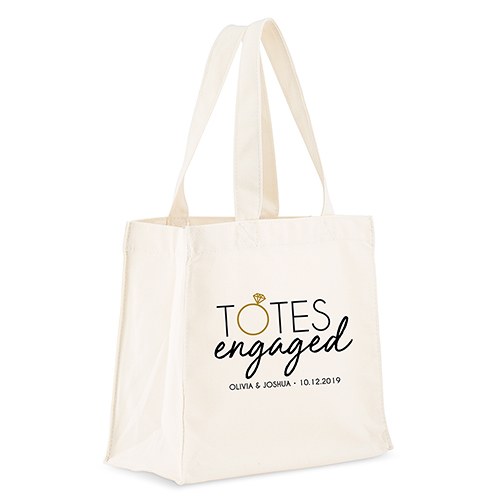 Tote Bags | Personalized Engagement Gift - The Knot Shop