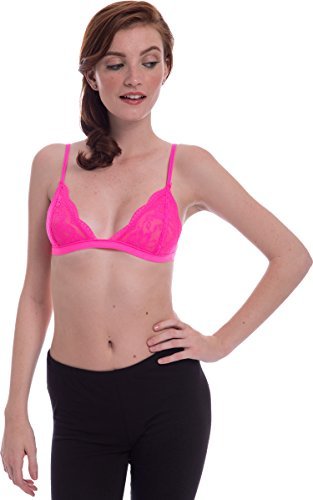 PacificPlex - Lace Bralette Triangle Bra - Walmart.com