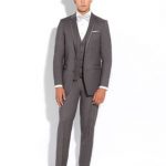 Gray Wedding Tuxedos + Suits
