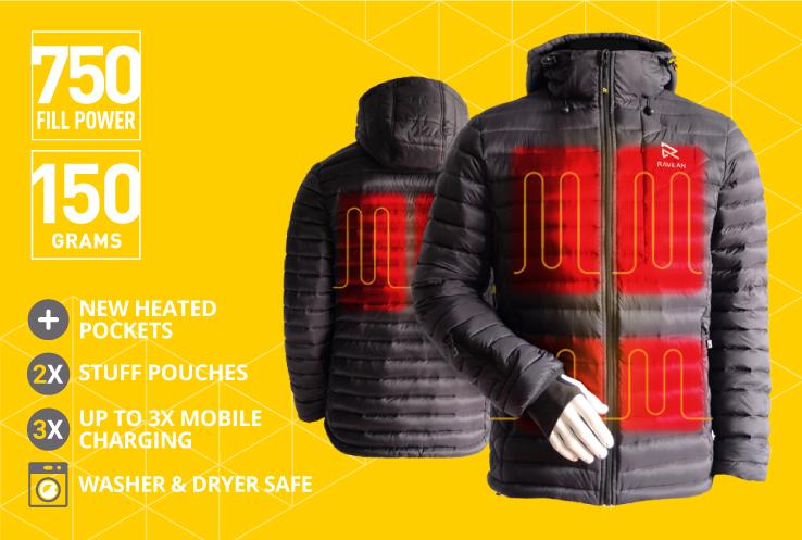 Heated Jackets by RAVEAN® | Battery POWERED Heated Jackets