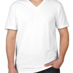Custom Next Level 60/40 V-Neck T-shirt - Design Short Sleeve T