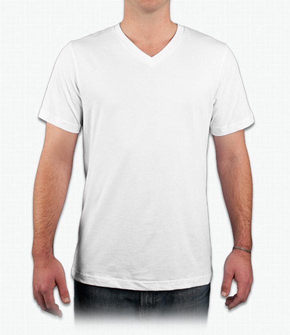 Custom V-Neck Shirts - Design Your V-Neck Shirts - Free Shipping!