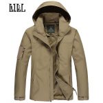 LILL | Mens Military Waterproof Jacket Coat Men Spring Army Style