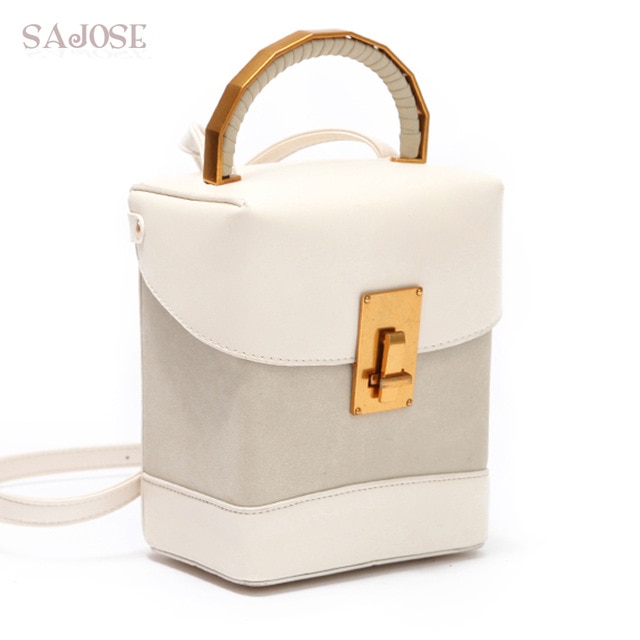 Crossbody Bags For Women Fashion PU Leather Simple Box Type
