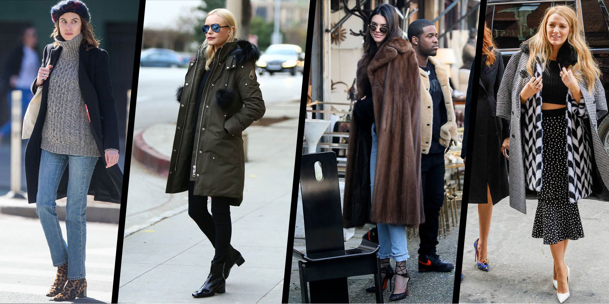 Winter style inspiration from the A-list u2013 Celebrity style