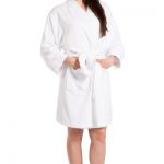 Women's Robes | Terry Cloth Kimono Style Short Robe | Fishers Finery