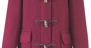 Amazon.com: Original Montgomery Womens Duffle Coat - Burgundy Size 6
