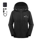 Amazon.com: ororo Women's Slim Fit Heated Jacket with Battery Pack