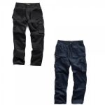 Workwear | Mens Heavy Duty Work Trousers - Black & Navy