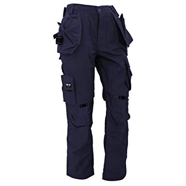 Amazon.com: Herock Mens Dagan Premium Work Trousers/Pants (38) (Navy