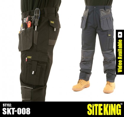 Work Trousers - Workwear Trousers - Work Clothes | Site King