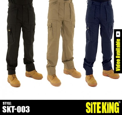 Work Trousers - Workwear Trousers - Work Clothes | Site King