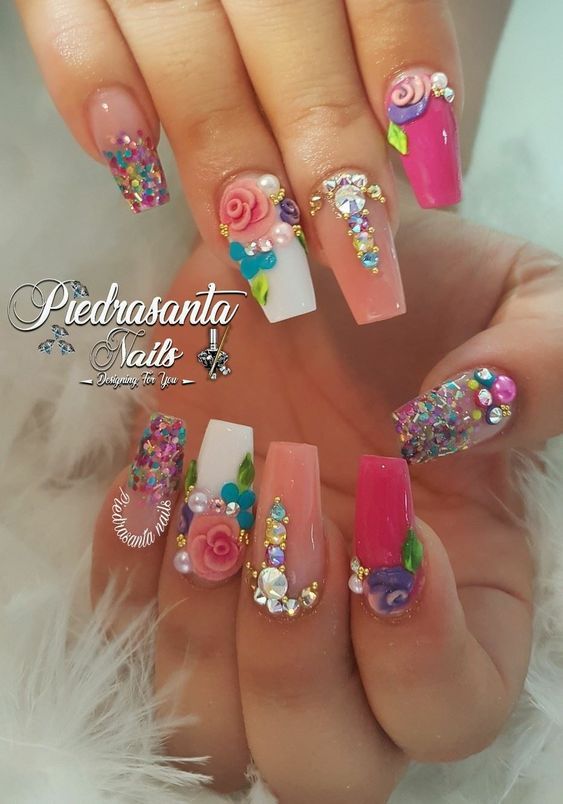 80 Trendy 3D Nail Art Designs You Will Love 2019 Jewe Blog .