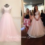 Romance Modest M524 Jessa Duggar Wedding Dress | Custom Dream .