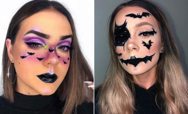 21 Bat Makeup Ideas for Halloween 2020 | StayGl