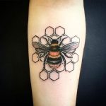 75 Cute Bee Tattoo Ideas | Cuded | Bee tattoo, Tattoos, Bumble bee .