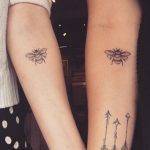 Small bee tattoo | Small bee tattoo, Dainty tattoos, Bee tatt