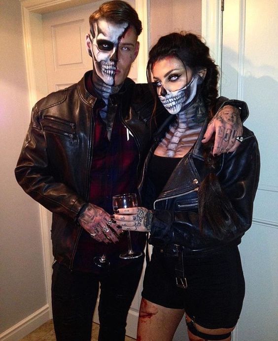 30 Scary and Funny Couple Halloween Costumes DIY Ideas for Unique .