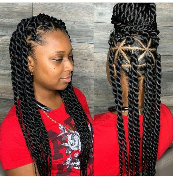 RECENT NEW BRAIDING HAIRSTYLE# LATEST 2019 BOX BRAIDS STYLES .