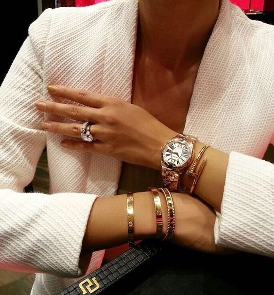 Jewelry Stacking Ideas: How to Use, Match, Wear, Stack Cartier .