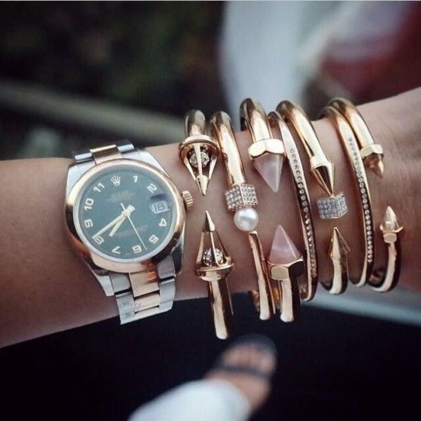 Wheretoget | Rolex women, Wrist accessories, Ball bracel