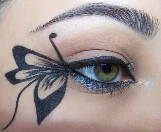 DIY Halloween Makeup : Butterfly | Butterfly makeup, Halloween .