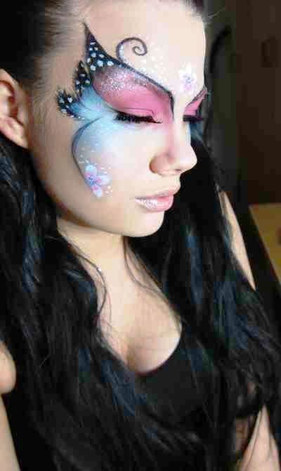 25 Cute Halloween Makeup Ideas for Women - Flawssy | Butterfly .