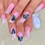 50 Pretty Butterfly Nail Art Designs You Will Love | Xuzinuo | Page