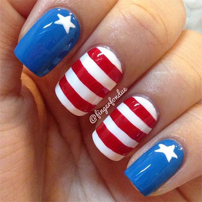 The Best 4th July Nail Art Designs for Some Fun DIY time with Your .