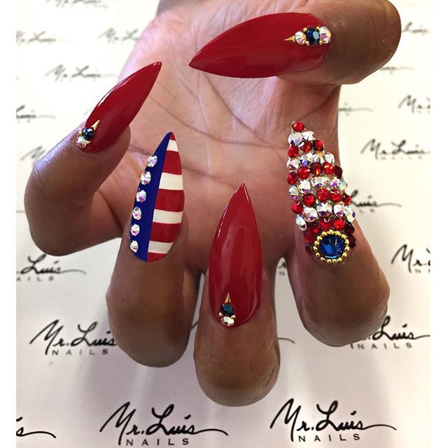 The Best 4th July Nail Art Designs for Some Fun DIY time with Your .