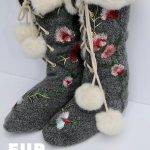 Chic Indoor Fur Boots | AllFreeSewing.c